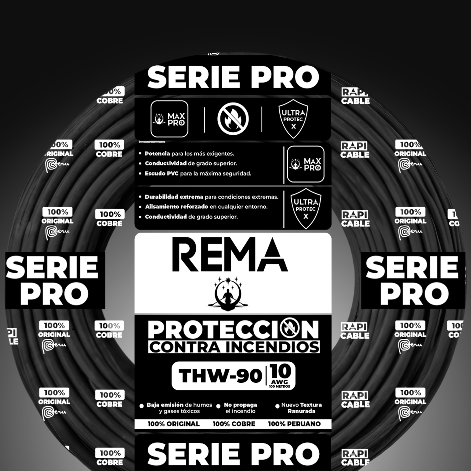 CABLE THW PRO NEGRO