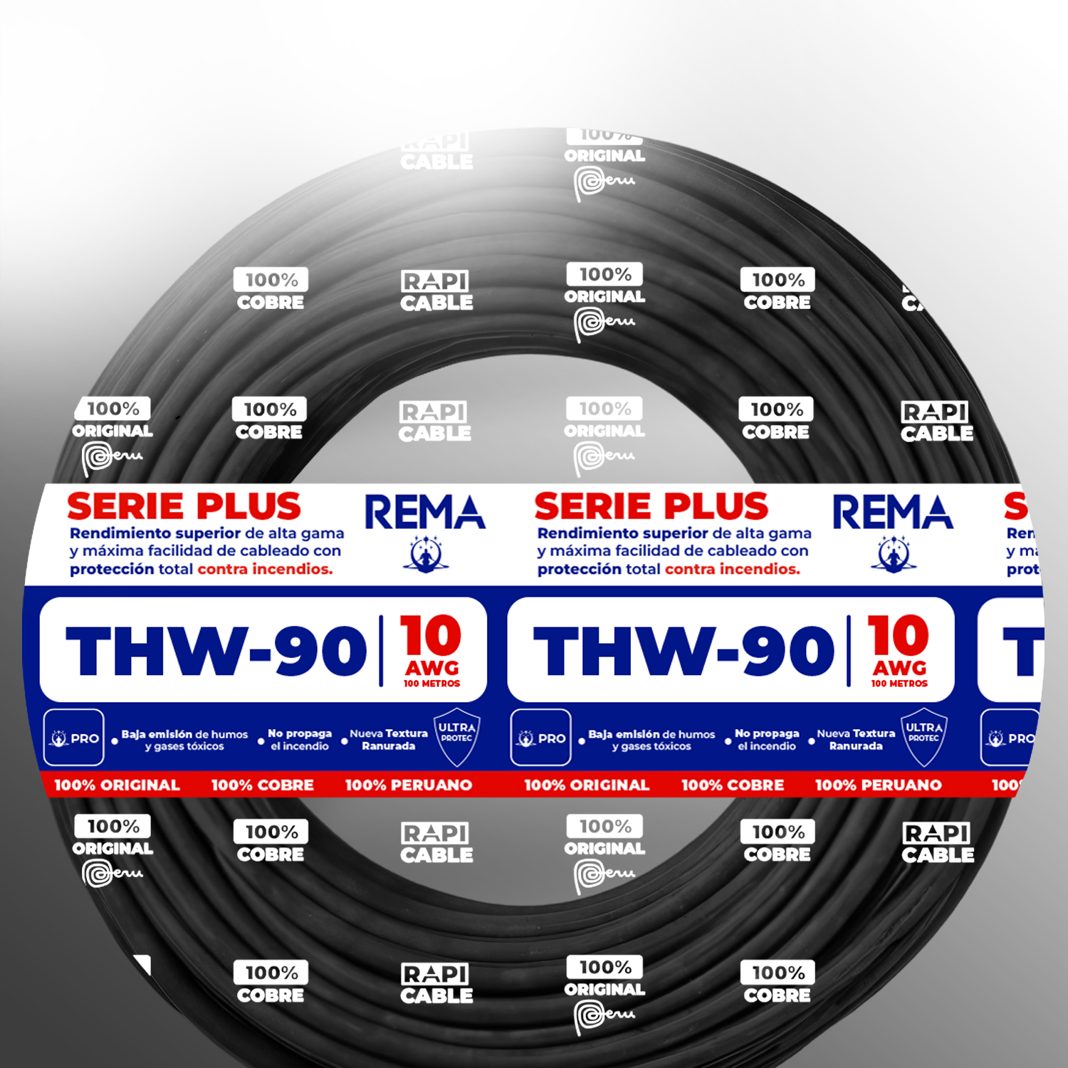 CABLE THW PLUS NEGRO
