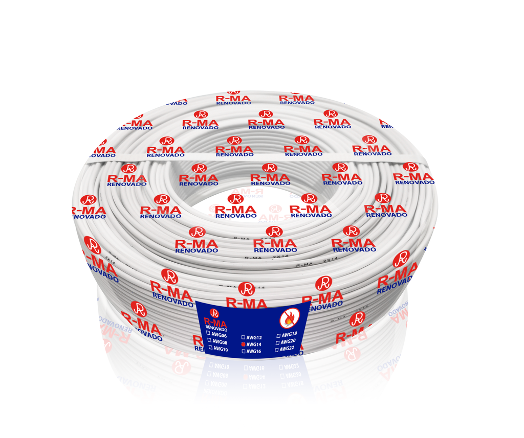 Cable mellizo 2x14 aluminio