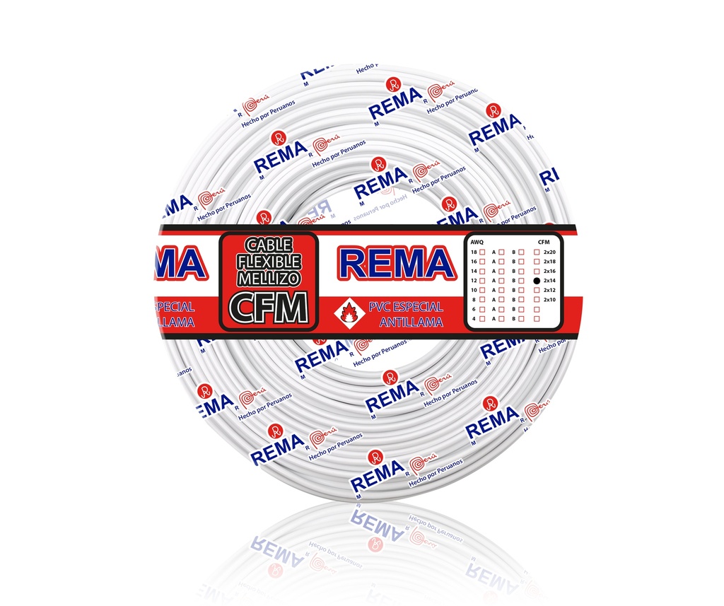 Cable mellizo 2x14 vip cobre nacional