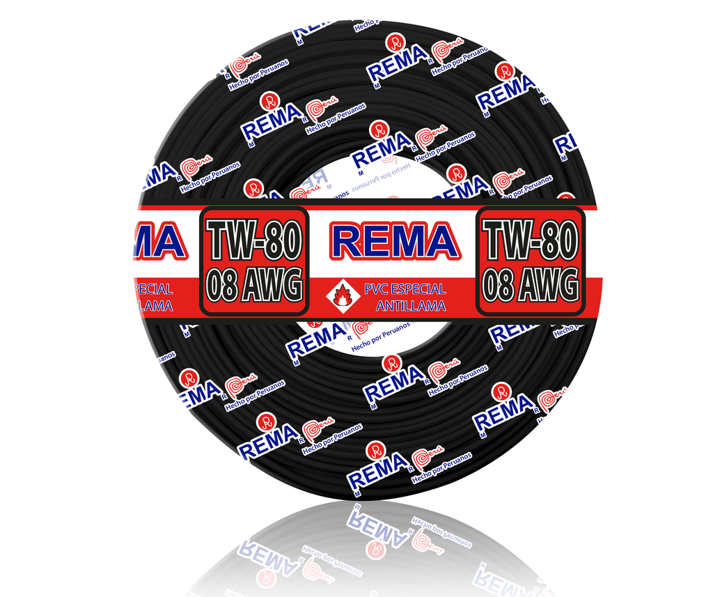 Cable cableado 8 milimétrico cobre nacional