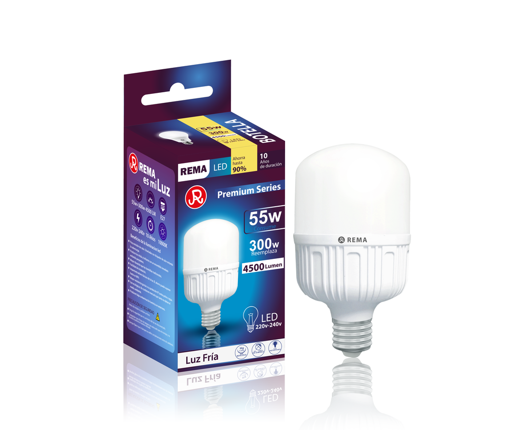 Foco Botella 55w C/S