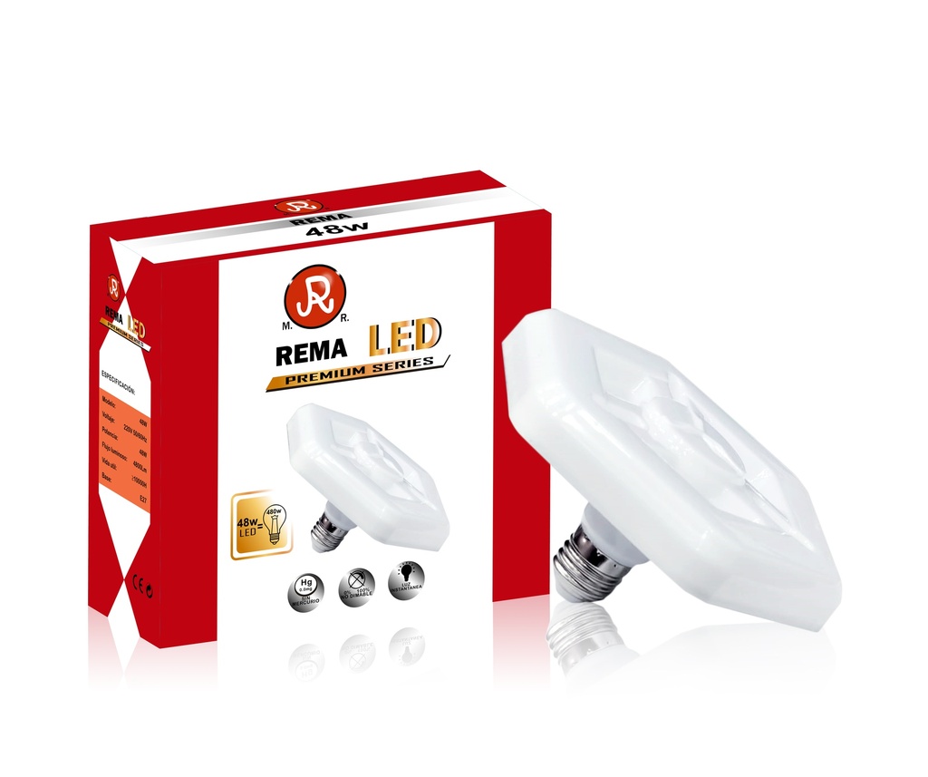 Hexagonal Snow Led 48w