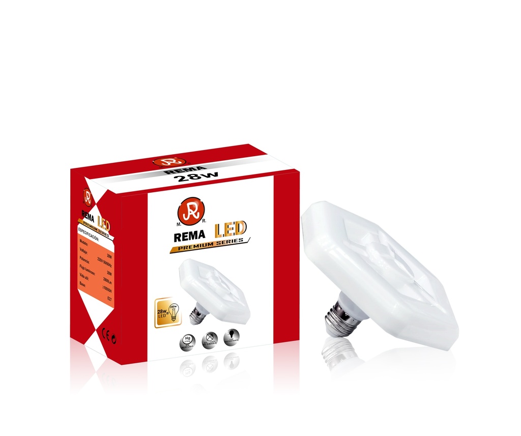 Hexagonal Snow Led 28w