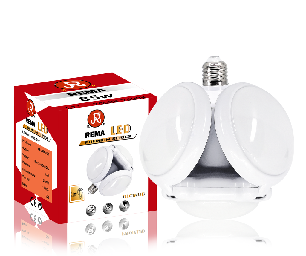 Foco Led Pelota 85W
