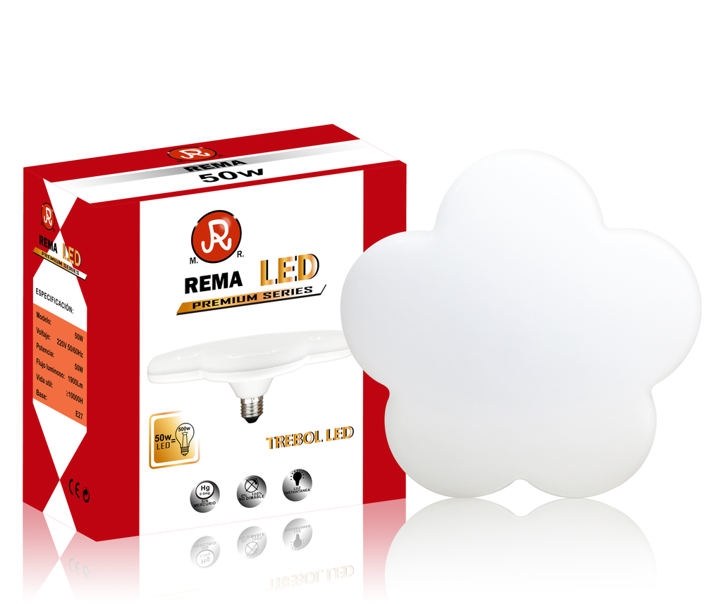 Foco Led Trebol 50W