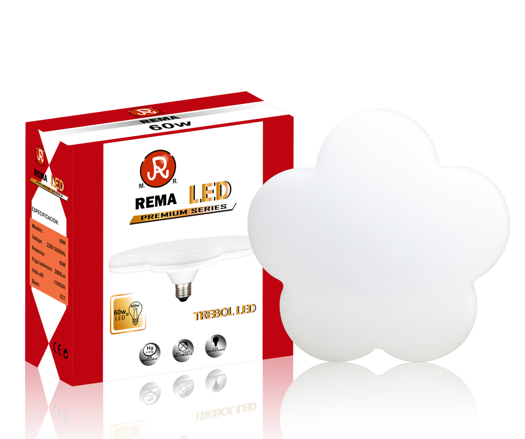 Foco Led Trebol 60W