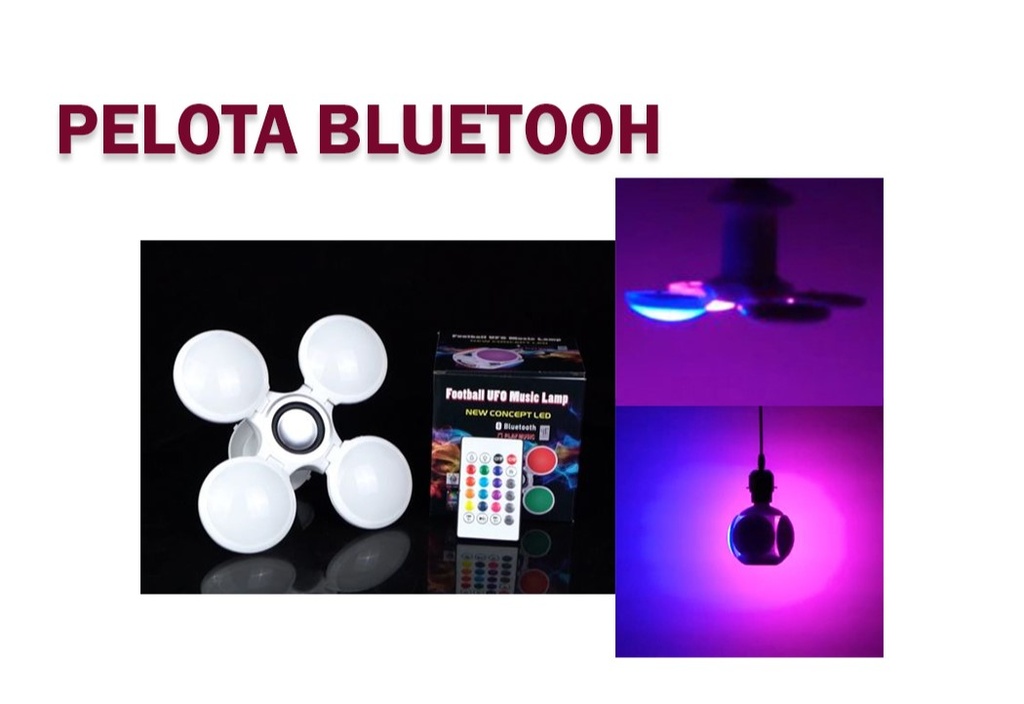 Foco Pelota Bluetooth 