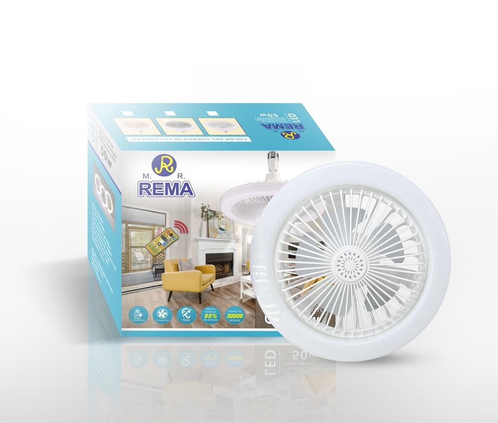 Foco Ventilador de Techo 50w