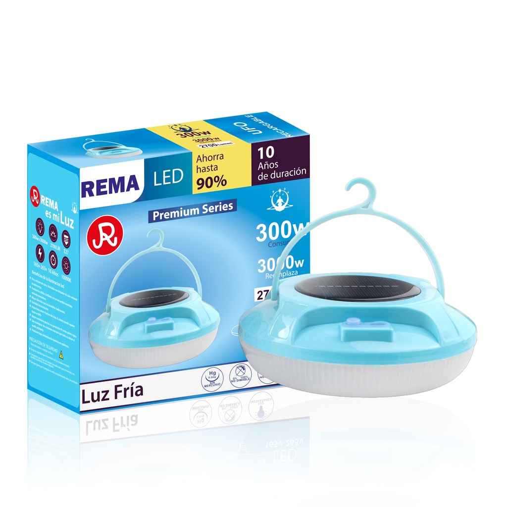 Foco recargable 300w