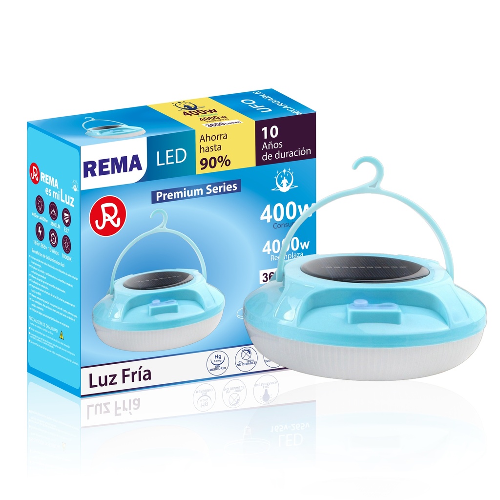 Foco recargable 400w