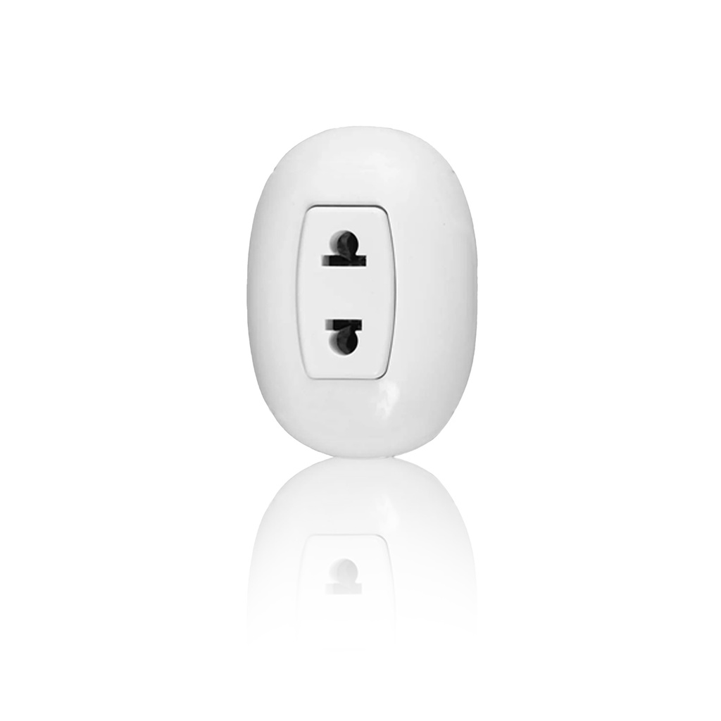 Tomacorriente simple sobreponer