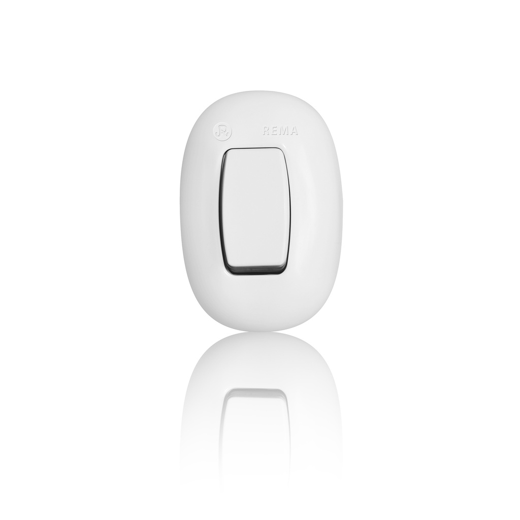 Interruptor simple sobreponer