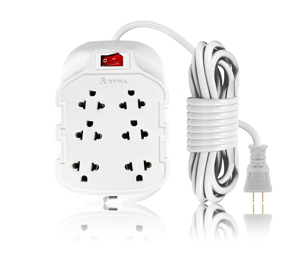 Supresor de picos 3m + 6e blanco