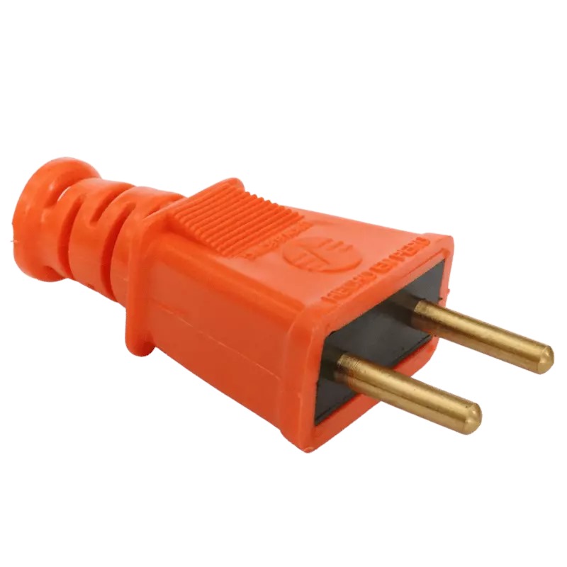 Enchufe redondo colores sin tornillo