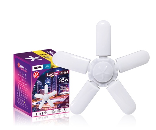 Foco hélice 5 aspas 85w