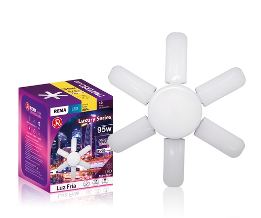 Foco universo 6 aspas 95w