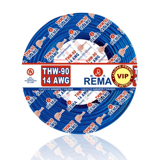 Cable cableado 14 vip cobre nacional