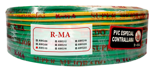 Cable cableado 10 cobre nacional