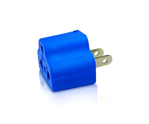 Enchufe adaptador plano color 