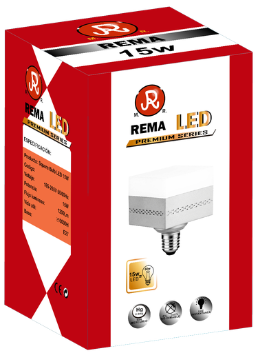 Foco Led Cuadrado 15W