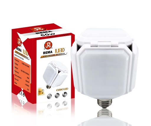 Foco Led Cubo 60W