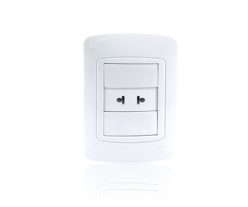 [PL-F01] Tomacorriente simple FENIX