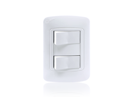 [PL-F06] Interruptor doble FENIX