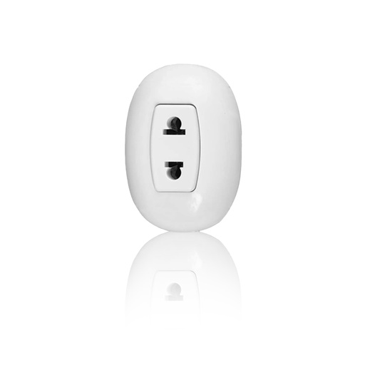 Tomacorriente simple sobreponer