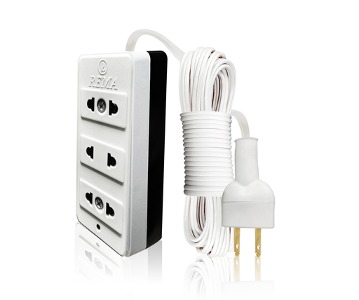 [EX-00] Extension melliza 3m + 3e blanco 