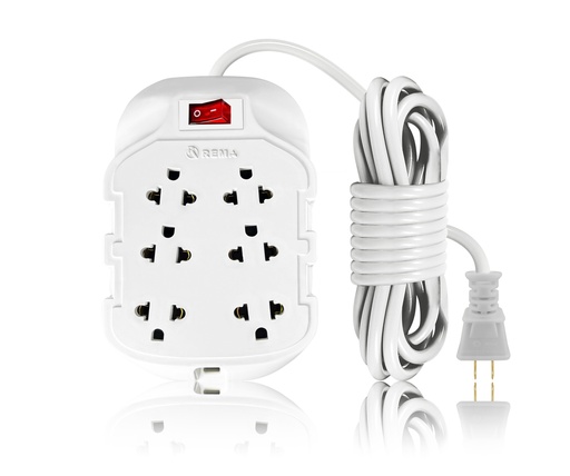 Supresor de picos 3m + 6e blanco