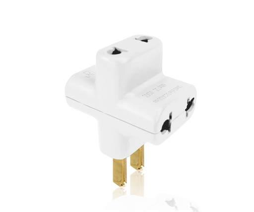 Enchufe multiple cruz plano #11