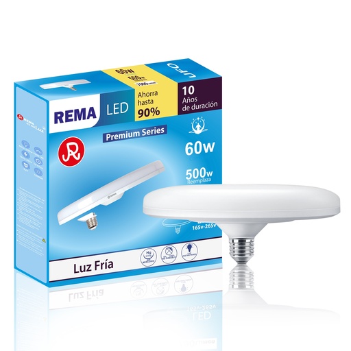 Foco ufo 60w Desarmable